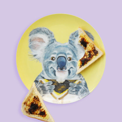 Aussie Bite Melamine Plates (Set of 4)